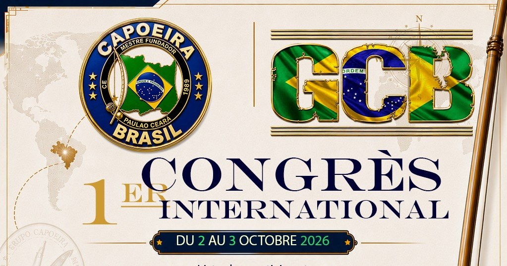 1er Congrès international de Capoeira — 2 et 3 octobre 2026